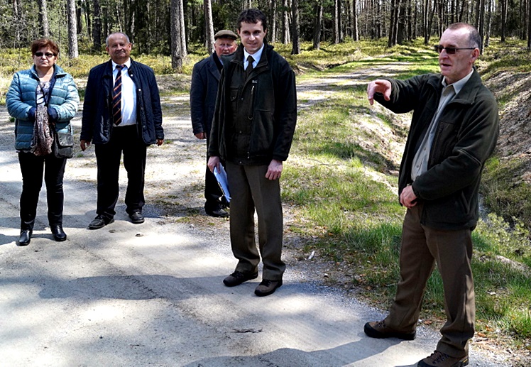 W Leśnictwie Czajkowa rozmawiano o gospodarce leśnej