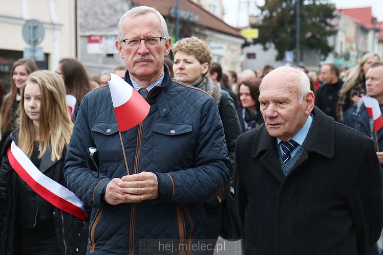 Biało-Czerwona Starówka: Mielec obchodził Święto Konstytucji 3 Maja