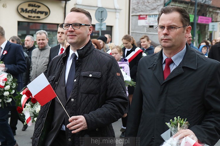 Biało-Czerwona Starówka: Mielec obchodził Święto Konstytucji 3 Maja