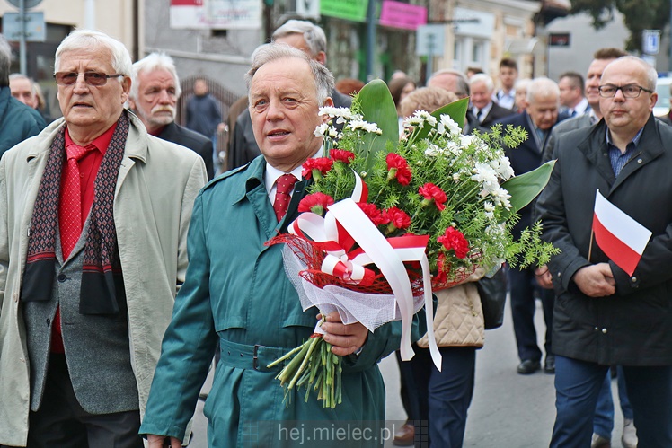 Biało-Czerwona Starówka: Mielec obchodził Święto Konstytucji 3 Maja