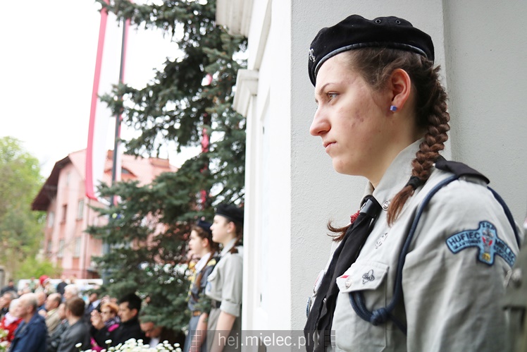 Biało-Czerwona Starówka: Mielec obchodził Święto Konstytucji 3 Maja