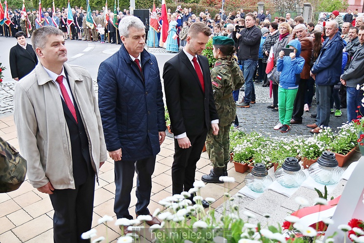 Biało-Czerwona Starówka: Mielec obchodził Święto Konstytucji 3 Maja