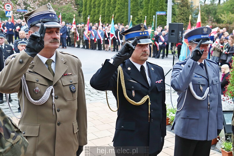 Biało-Czerwona Starówka: Mielec obchodził Święto Konstytucji 3 Maja