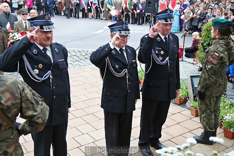 Biało-Czerwona Starówka: Mielec obchodził Święto Konstytucji 3 Maja