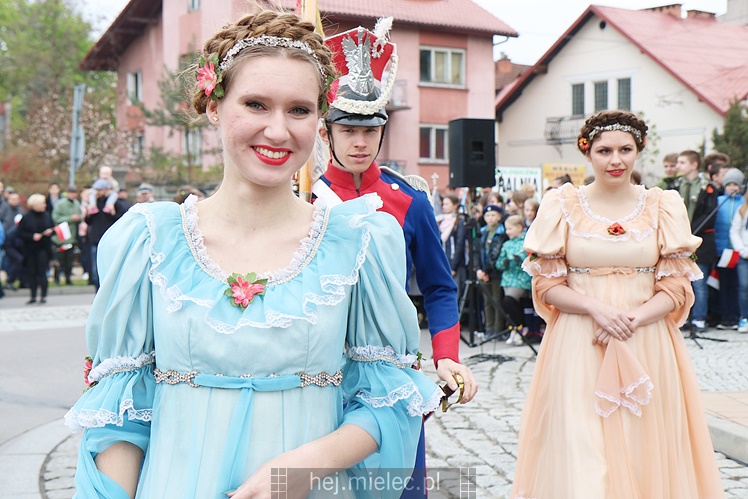 Biało-Czerwona Starówka: Mielec obchodził Święto Konstytucji 3 Maja