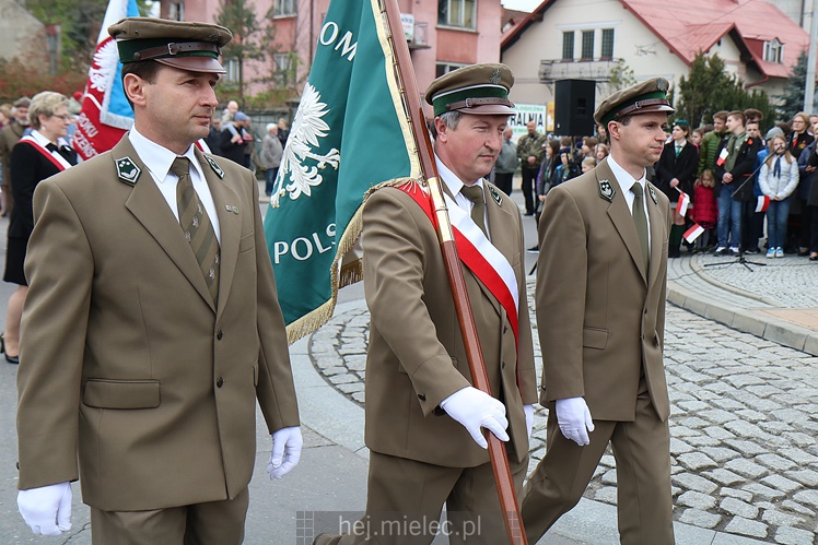 Biało-Czerwona Starówka: Mielec obchodził Święto Konstytucji 3 Maja