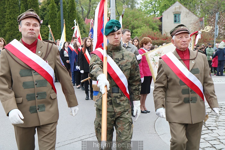 Biało-Czerwona Starówka: Mielec obchodził Święto Konstytucji 3 Maja