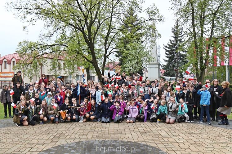 Biało-Czerwona Starówka: Mielec obchodził Święto Konstytucji 3 Maja