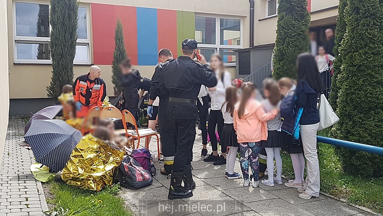 Ewakuacja SP9, dzieci zemdlały w szkole!