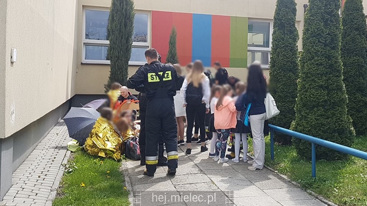 Ewakuacja SP9, dzieci zemdlały w szkole!