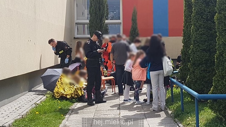Ewakuacja SP9, dzieci zemdlały w szkole!