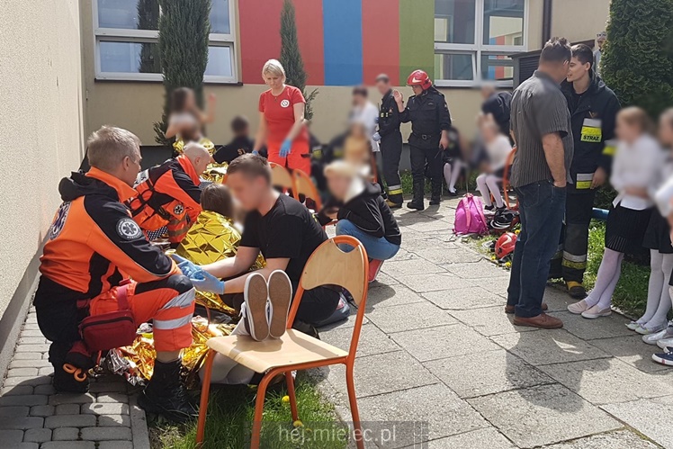 Ewakuacja SP9, dzieci zemdlały w szkole!