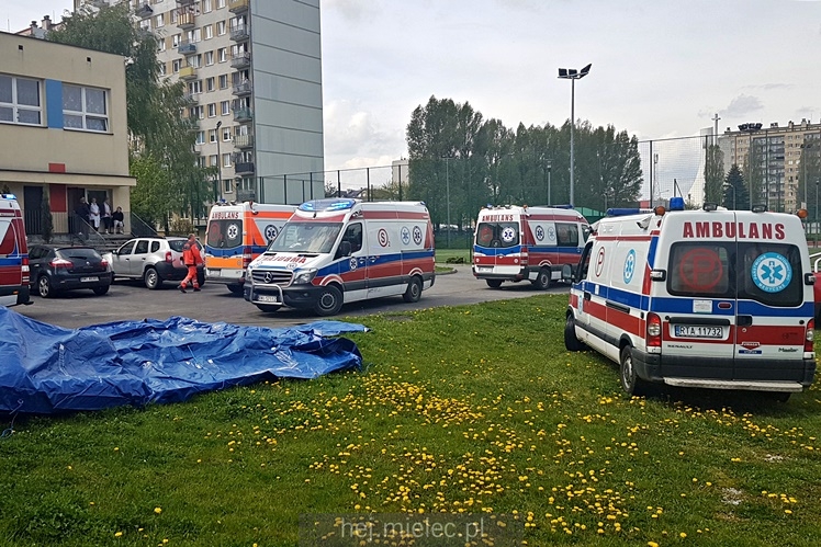 Ewakuacja SP9, dzieci zemdlały w szkole!