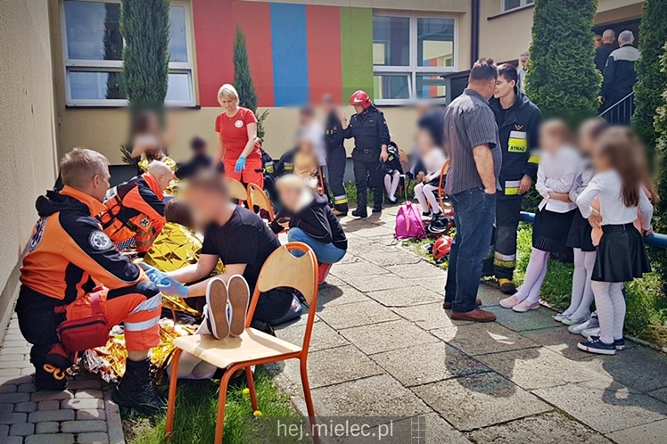 Ewakuacja SP9, dzieci zemdlały w szkole!