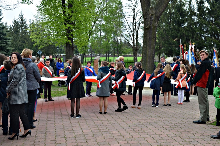 Gminne uroczystości 226 rocznicy uchwalenia Konstytucji 3 Maja w Chorzelowie
