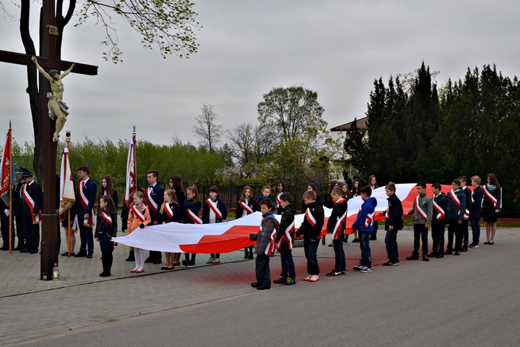 Gminne uroczystości 226 rocznicy uchwalenia Konstytucji 3 Maja w Chorzelowie