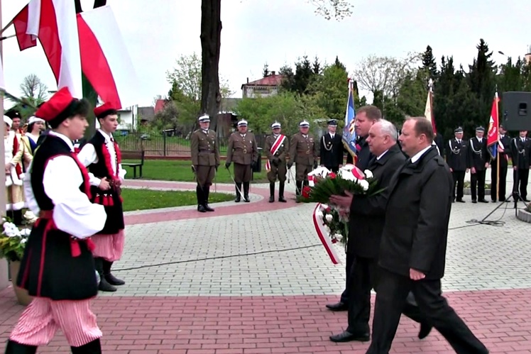 Gminne uroczystości 226 rocznicy uchwalenia Konstytucji 3 Maja w Chorzelowie