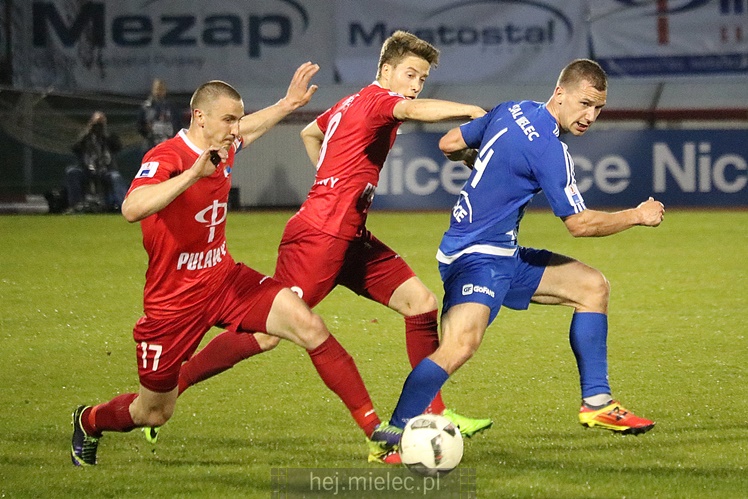 Nice 1 liga: WISŁA PUŁAWY - FKS STAL MIELEC