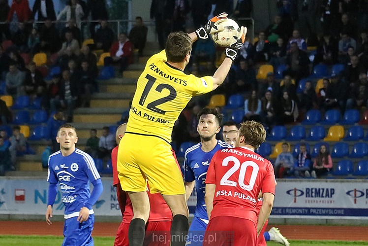 Nice 1 liga: WISŁA PUŁAWY - FKS STAL MIELEC