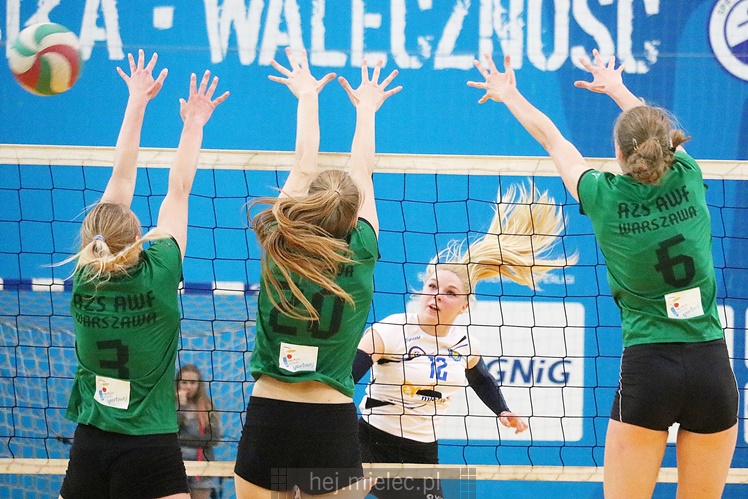 Siatkówka kobiet: Szóstka Mielec - AZS AWF Warszawa