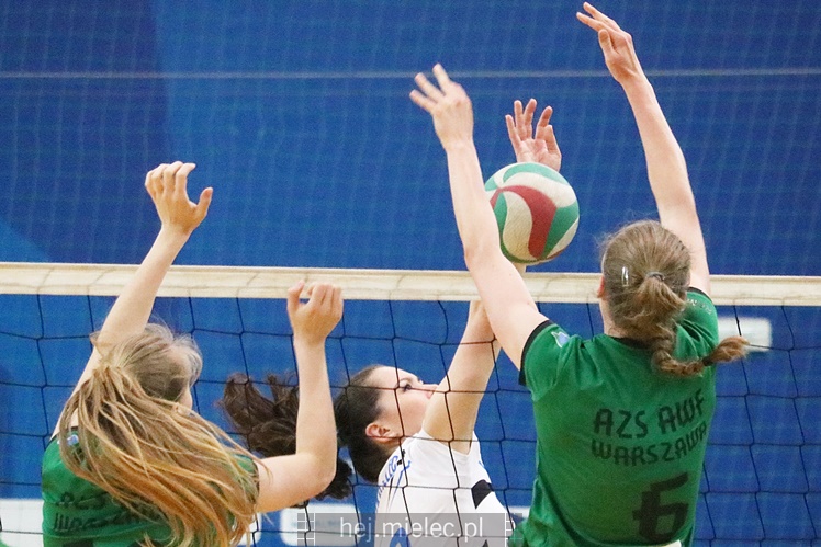 Siatkówka kobiet: Szóstka Mielec - AZS AWF Warszawa