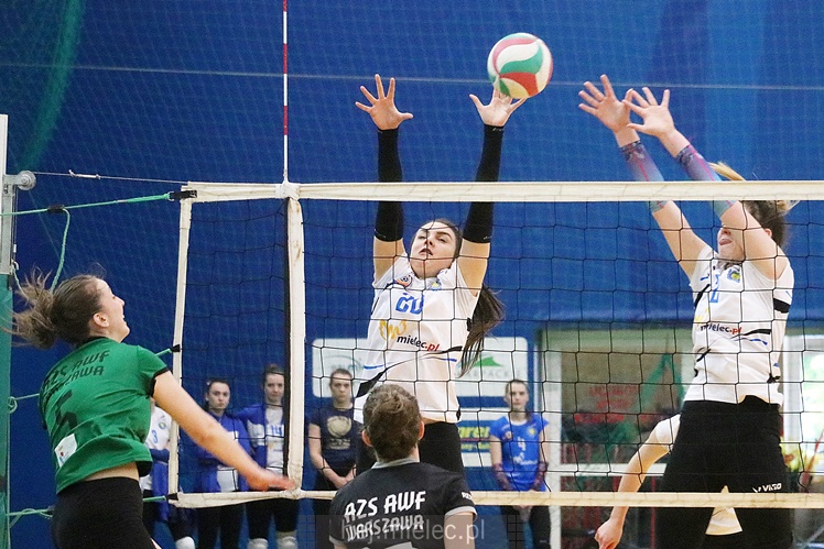 Siatkówka kobiet: Szóstka Mielec - AZS AWF Warszawa