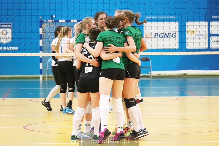Siatkówka kobiet: Szóstka Mielec - AZS AWF Warszawa
