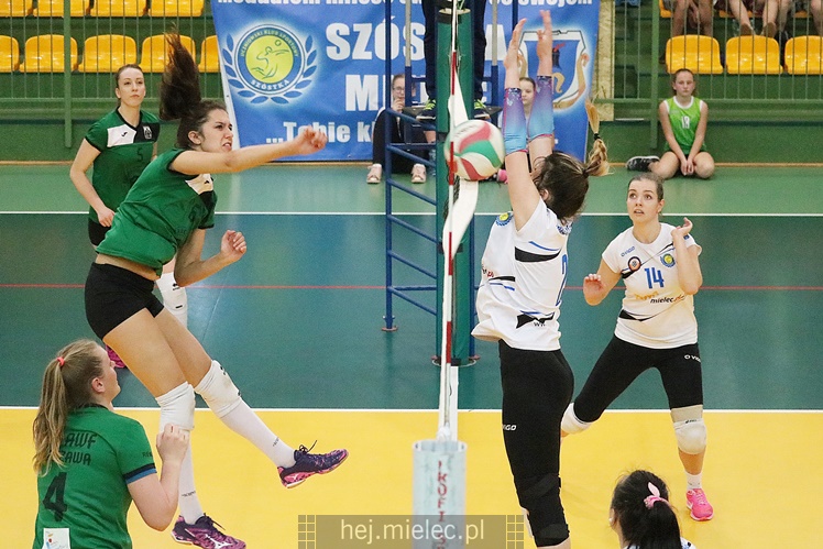 Siatkówka kobiet: Szóstka Mielec - AZS AWF Warszawa