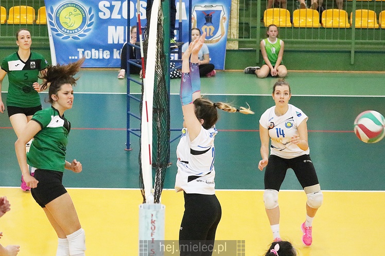 Siatkówka kobiet: Szóstka Mielec - AZS AWF Warszawa