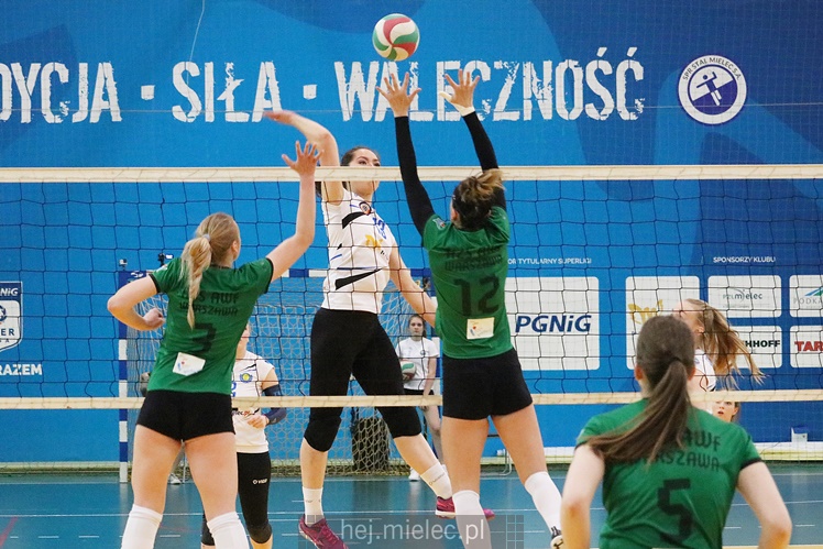 Siatkówka kobiet: Szóstka Mielec - AZS AWF Warszawa