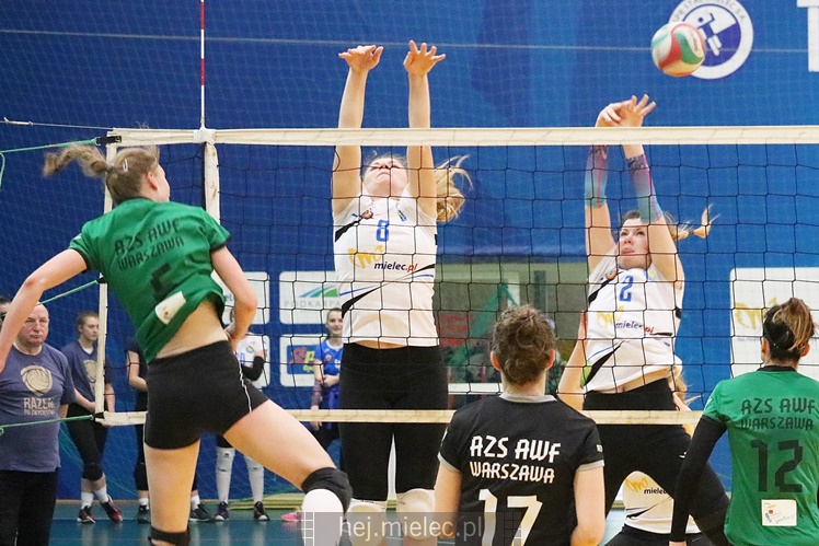 Siatkówka kobiet: Szóstka Mielec - AZS AWF Warszawa