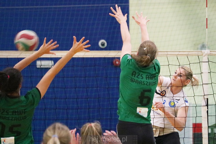 Siatkówka kobiet: Szóstka Mielec - AZS AWF Warszawa