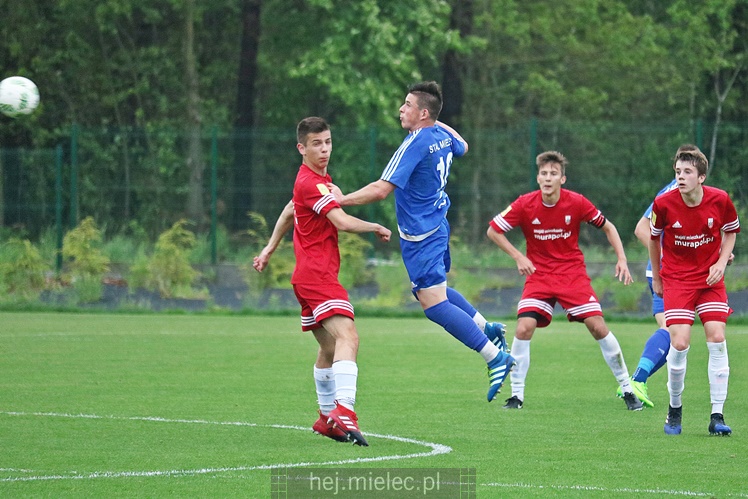 Piłka nożna, MLJM: Stal Mielec 2-1	AP 21 Kraków