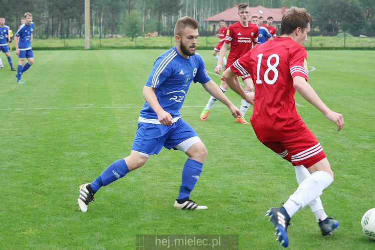 Piłka nożna, MLJM: Stal Mielec 2-1	AP 21 Kraków