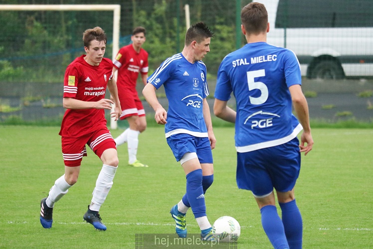 Piłka nożna, MLJM: Stal Mielec 2-1	AP 21 Kraków