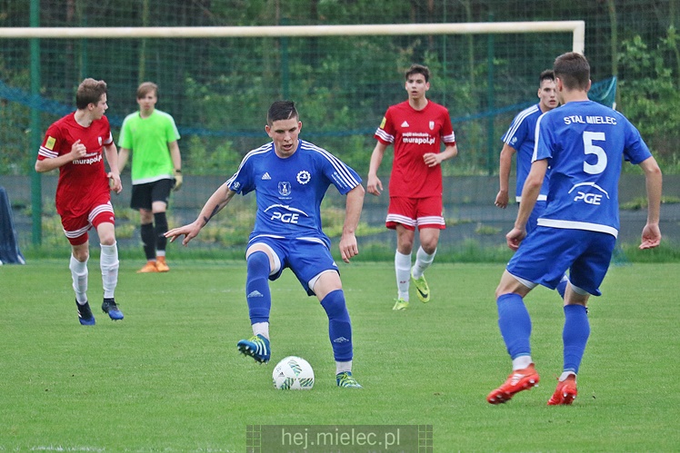 Piłka nożna, MLJM: Stal Mielec 2-1	AP 21 Kraków
