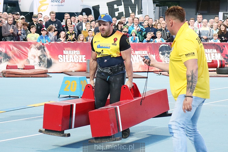 Pierwsze zawody strongman w Mielcu