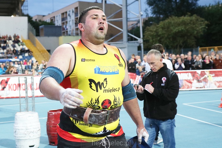 Pierwsze zawody strongman w Mielcu