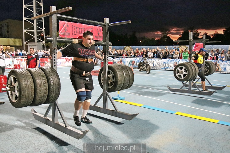 Pierwsze zawody strongman w Mielcu