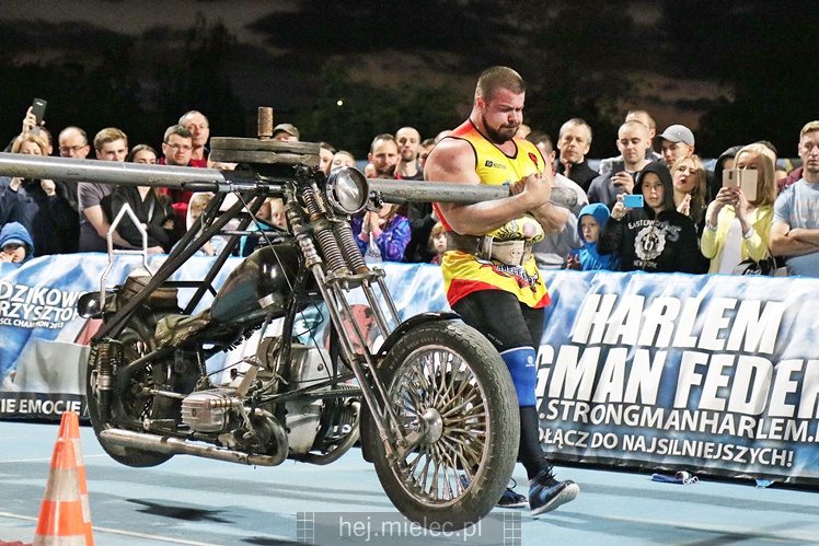 Pierwsze zawody strongman w Mielcu