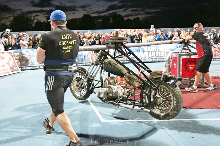 Pierwsze zawody strongman w Mielcu