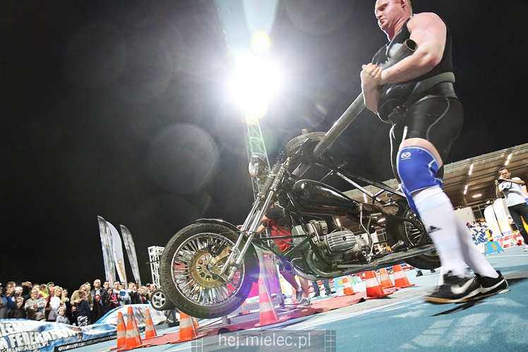 Pierwsze zawody strongman w Mielcu
