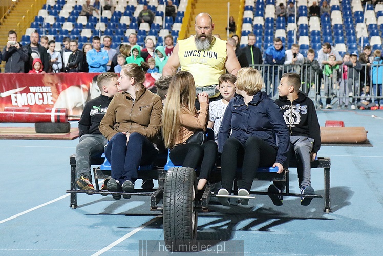 Pierwsze zawody strongman w Mielcu