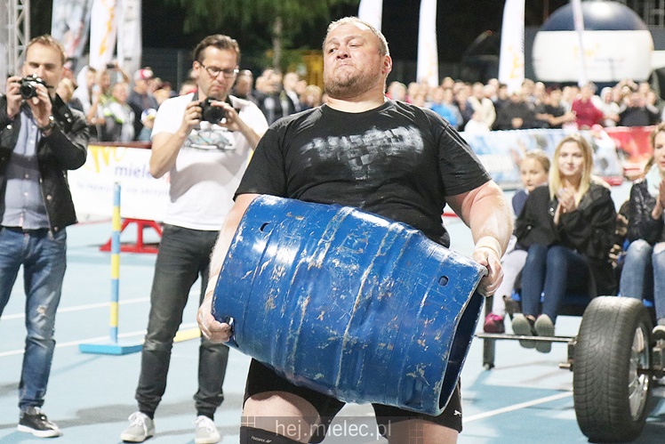 Pierwsze zawody strongman w Mielcu