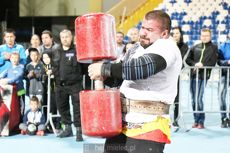 Pierwsze zawody strongman w Mielcu