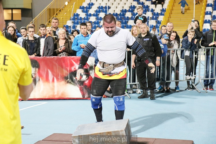Pierwsze zawody strongman w Mielcu