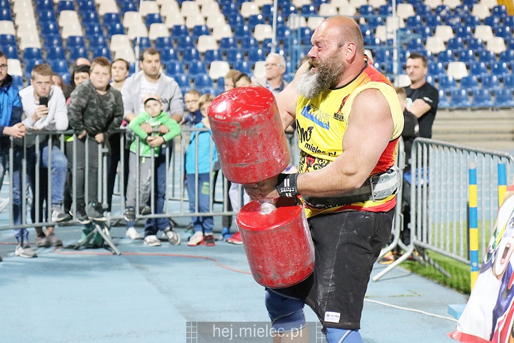 Pierwsze zawody strongman w Mielcu
