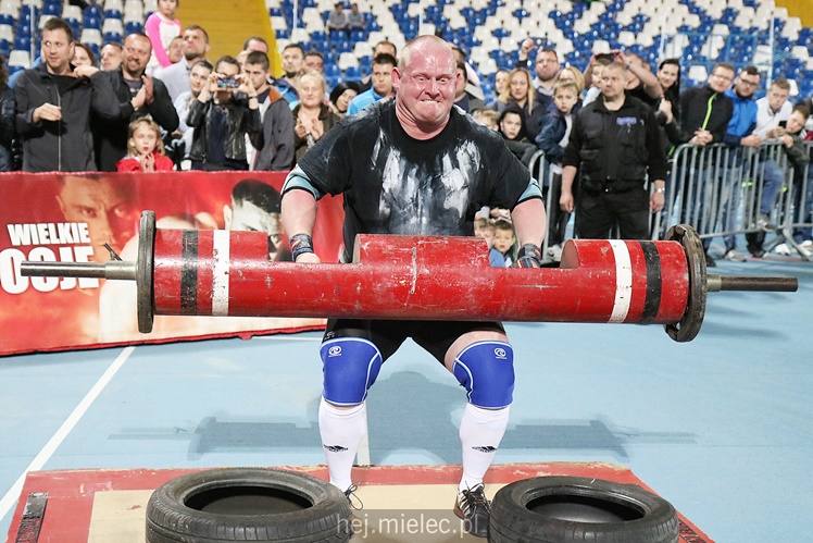 Pierwsze zawody strongman w Mielcu