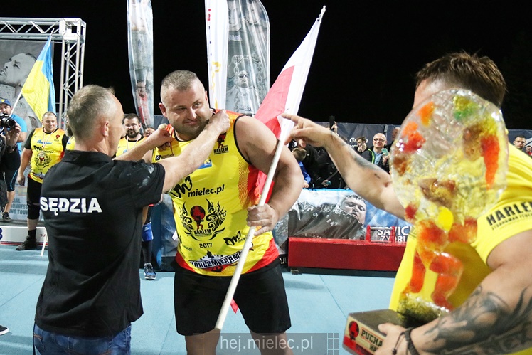 Pierwsze zawody strongman w Mielcu