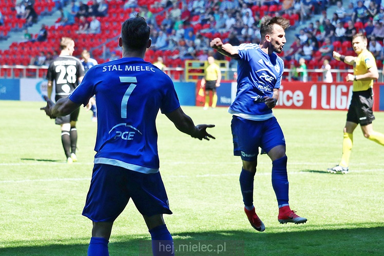 Nice 1 liga: GKS TYCHY - FKS STAL MIELEC 1:4